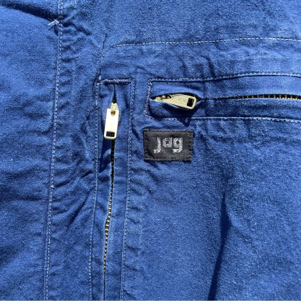 VTG 1970’s Jag Denim Utility Jumpsuit - Picture 6 of 16